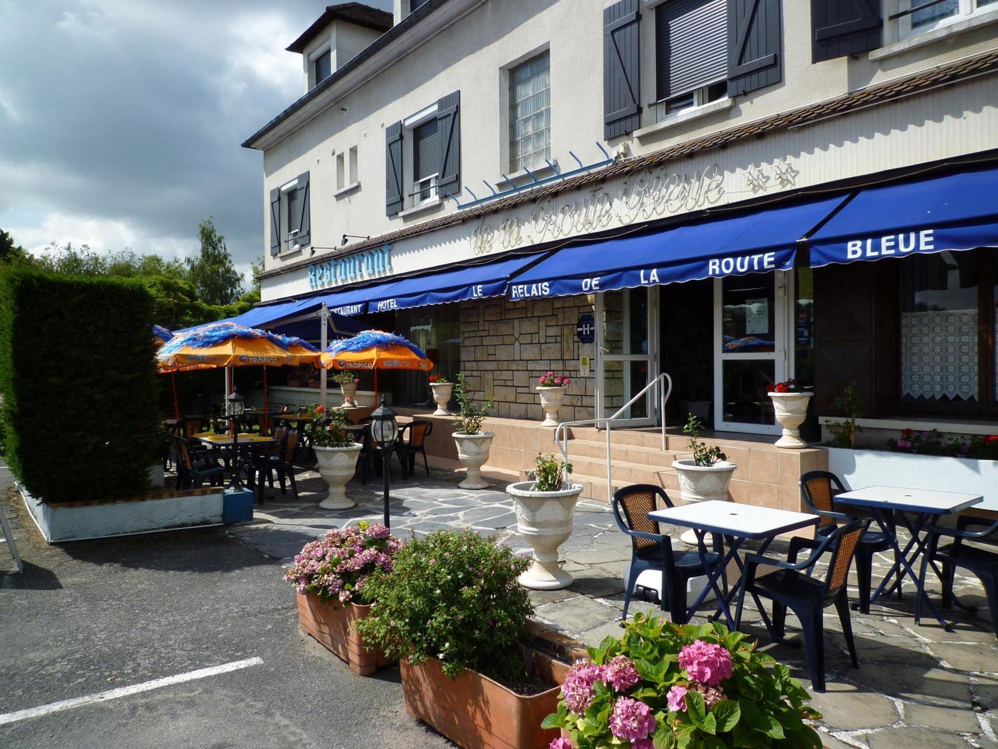 Hotel Le Relais De La Route Bleue Saint-Loup  Exteriér fotografie